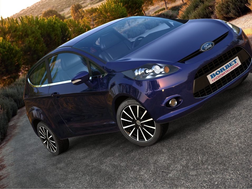 Borbet a ford fiesta #6