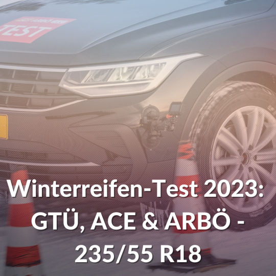 GTÜ Winterreifen-Test in 235/55 R18