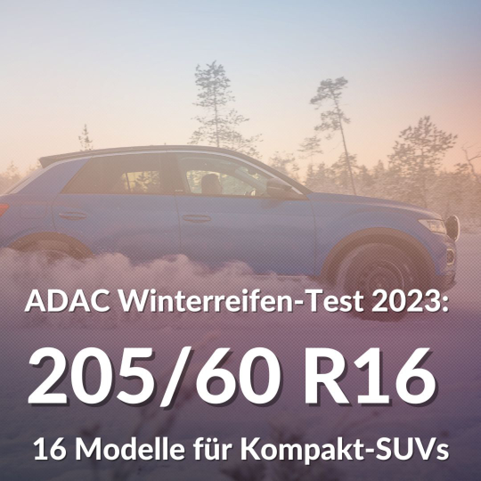 ADAC Winterreifen-Test in 205/60 R16