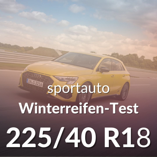sportauto Winterreifen-Test in 225/40 R18
