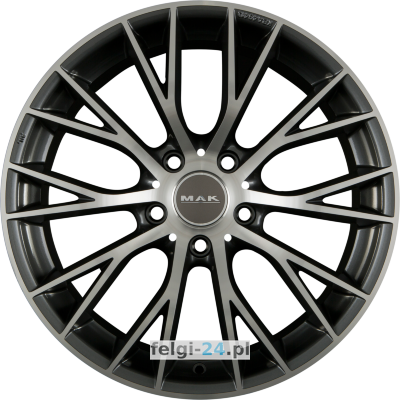 MAK MÜNCHEN <br />8.00 x 18 ET 42.00 5 x 108.00 <br />Polerowane