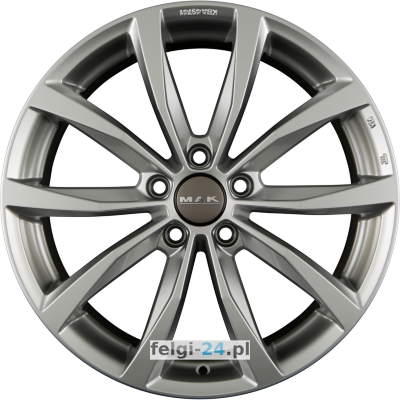 MAK WOLF <br />7.00 x 17 ET 38.00 5 x 100.00 <br />Srebrny