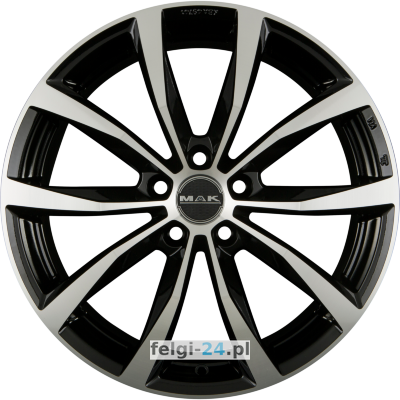 MAK WOLF <br />6.50 x 16 ET 39.00 5 x 105.00 <br />Czarny