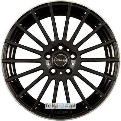 AVUS Racing AC-M03 <br />7.50 x 18 ET 36.00 5 x 98.00 <br />Czarny