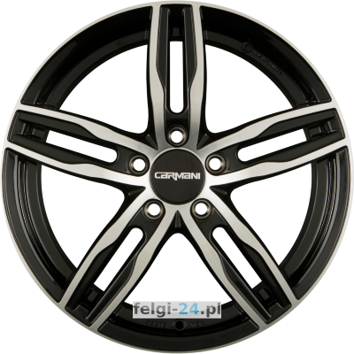 CARMANI CA 14 PAUL <br />7.50 x 17 ET 38.00 5 x 112.00 <br />Czarny