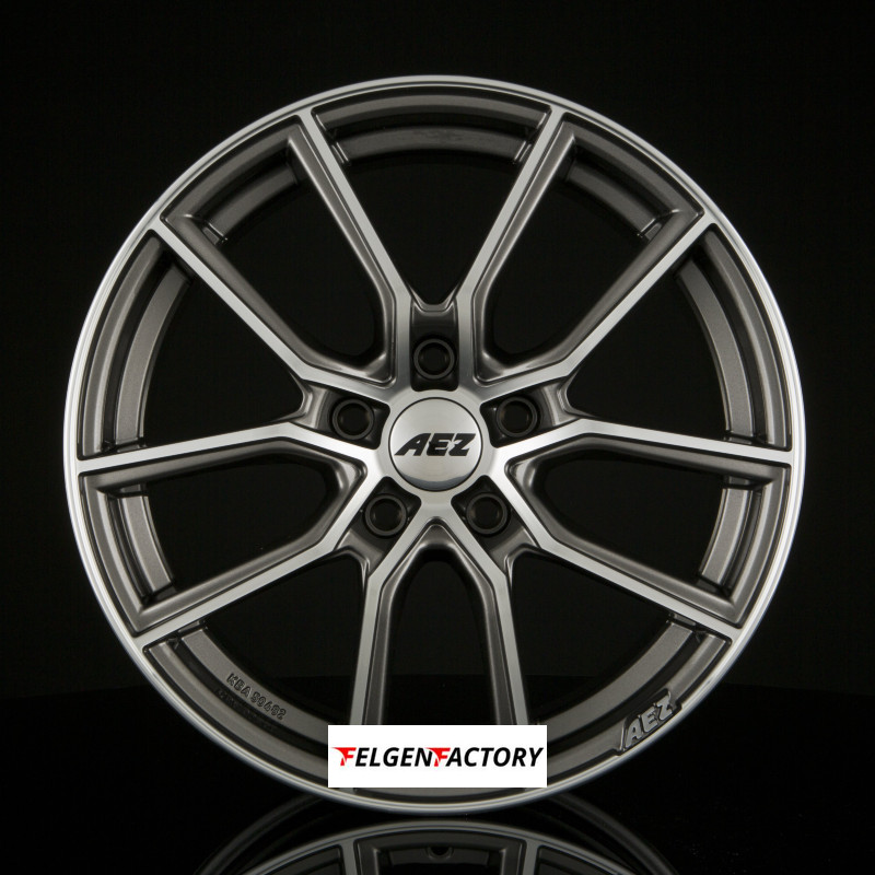 4x Felgen AEZ RAISE 7,5x17 ET35 5x112 Gunmetal Polished 70.10 Alufelgen 17Zoll | eBay