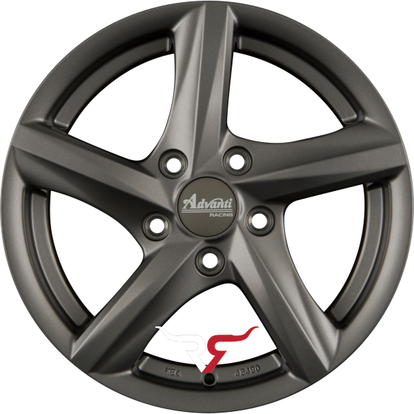 ADVANTI RACING NEPA (ADV10) DARK - Matt Gunmetal Einteilig ...