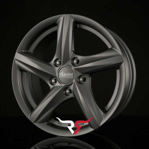 ADVANTI RACING NEPA (ADV10) DARK - Matt Gunmetal Einteilig ...