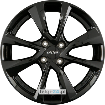 OXXO OBERON 4 (OX7) <br />6.50 x 16 ET 37.50 4 x 108.00 <br />Czarny