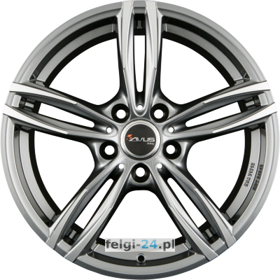 AVUS Racing AF15 <br />7.50 x 17 ET 30.00 5 x 112.00 <br />Antracytowy