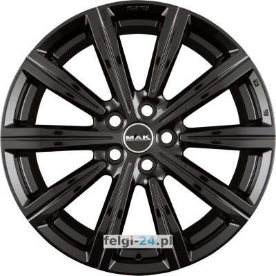 MAK BIRMINGHAM <br />8.00 x 19 ET 45.00 5 x 108.00 <br />Czarny
