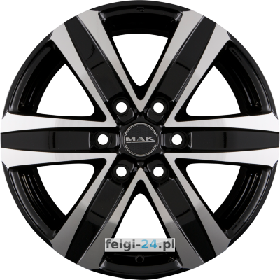 MAK STONE 6 <br />8.00 x 18 ET 30.00 6 x 114.30 <br />Czarny