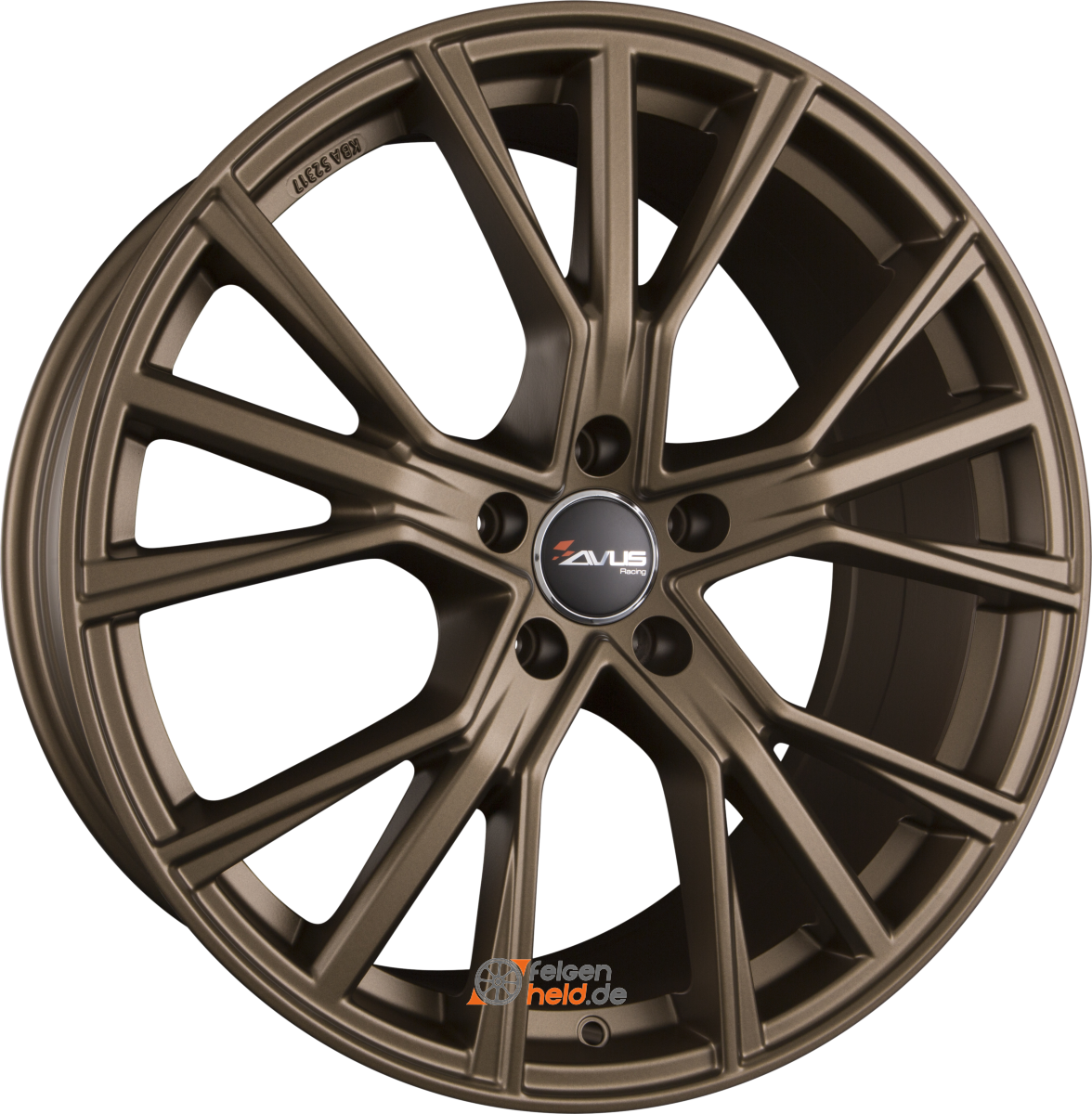 Alufelgen AVUS Racing AF18 9 5 X 21 ET31 Bronze Felgenheld De