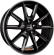 Black Matt Silver Spoke Rim