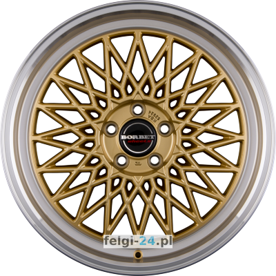 BORBET B <br />7.00 x 17 ET 25.00 4 x 100.00 <br />Złoty