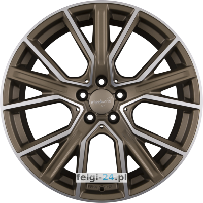 2DRV by WHEELWORLD WH34 <br />9.00 x 21 ET 30.00 5 x 112.00 <br />Polerowane