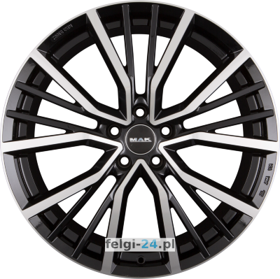 MAK UNION <br />8.00 x 18 ET 38.00 5 x 112.00 <br />Czarny