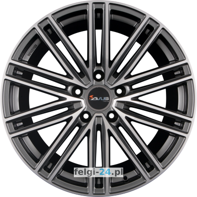 AVUS Racing AC-M08 <br />9.00 x 20 ET 25.00 5 x 112.00 <br />Antracytowy