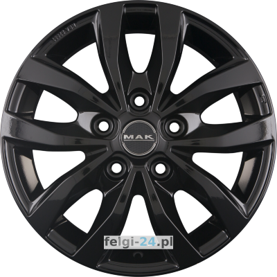 MAK LOAD 5 <br />6.50 x 16 ET 50.00 5 x 112.00 <br />Czarny
