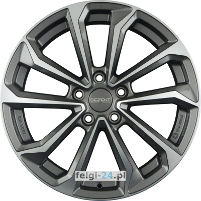 DEZENT KS <br />6.50 x 16 ET 40.00 5 x 114.30 <br />Ciemny