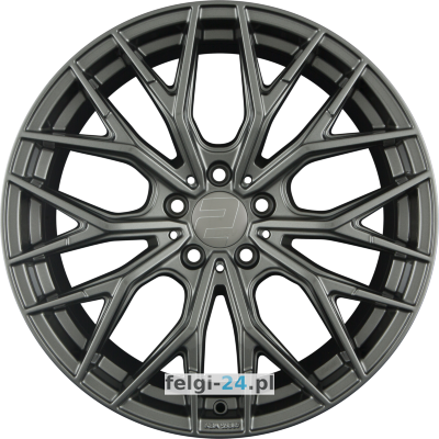 2DRV by WHEELWORLD WH37 <br />8.00 x 18 ET 35.00 5 x 120.00 <br />Szary