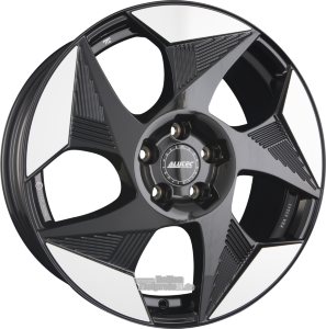 ALUTEC SOLAR Einteilig Diamant-Schwarz Frontpoliert 8.00&nbsp;x&nbsp;19&nbsp;ET&nbsp;36.00&nbsp;5x112.00