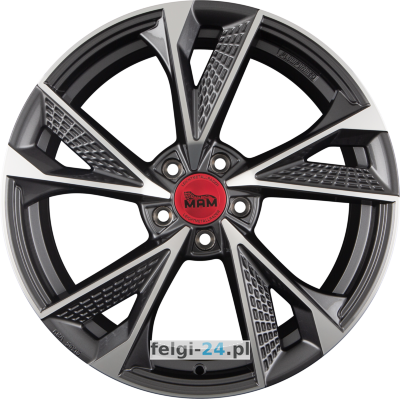 MAM MAM RS6 <br />8.00 x 18 ET 35.00 5 x 120.00 <br />Polerowane