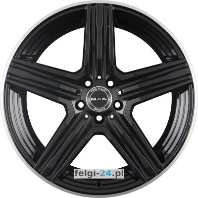 MAK LEWIS <br />8.50 x 21 ET 32.00 5 x 112.00 <br />Czarny