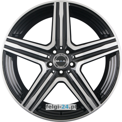 MAK LEWIS <br />9.50 x 20 ET 57.00 5 x 112.00 <br />Czarny