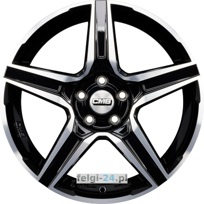 CMS C34 <br />7.00 x 17 ET 43.50 5 x 114.30 <br />Czarny