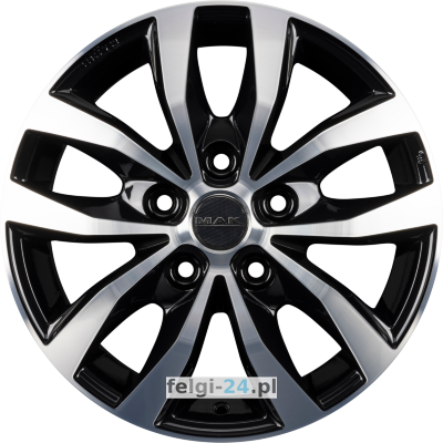 MAK LOAD 5 <br />7.00 x 17 ET 66.00 5 x 130.00 <br />Czarny
