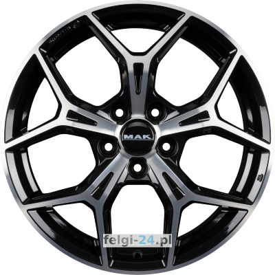 MAK EPICA <br />7.00 x 17 ET 35.00 5 x 114.30 <br />Czarny