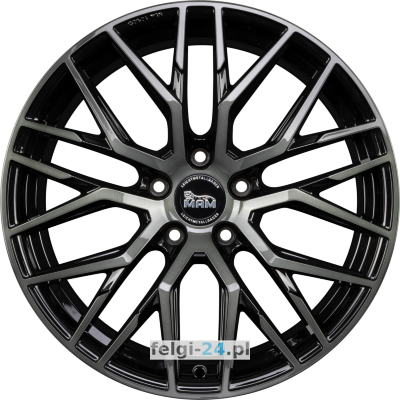 MAM MAM RS4 <br />8.50 x 20 ET 45.00 5 x 114.30 <br />Gun Metal Brushed (GMB)