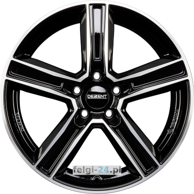 DEZENT KG <br />8.00 x 20 ET 45.00 5 x 108.00 <br />Czarny