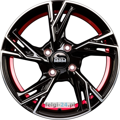 MAM MAM RS5 <br />7.00 x 16 ET 38.00 5 x 108.00 <br />Czarny