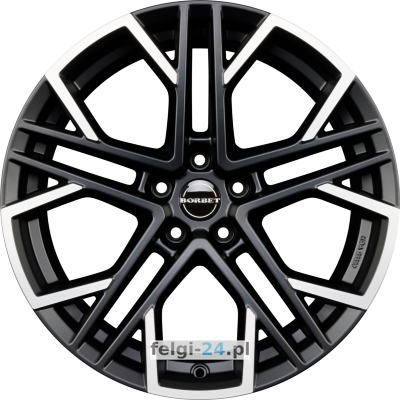 BORBET XV <br />9.50 x 19 ET 35.00 5 x 112.00 <br />Czarny