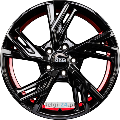 MAM MAM RS5 <br />8.00 x 18 ET 38.00 5 x 100.00 <br />Czarny