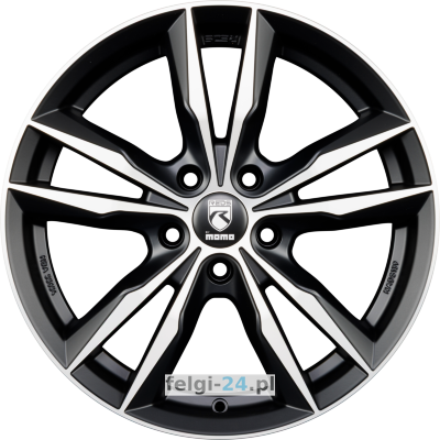 MOMO FAST <br />7.50 x 17 ET 40.00 5 x 114.30 <br />Czarny