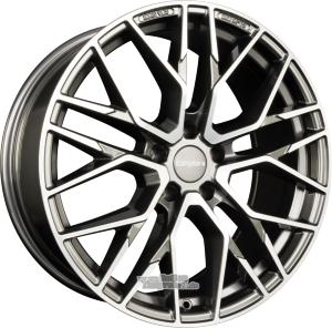 CARMANI CA 20 LUDWIG Einteilig Hyper Gun Polish (HGP) 9.00&nbsp;x&nbsp;20&nbsp;ET&nbsp;45.00&nbsp;5x112.00