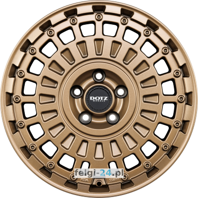 DOTZ Wheels TALARA <br />8.00 x 17 ET 46.00 6 x 139.70 <br />Brązowy